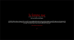 Desktop Screenshot of lafemmenue.com